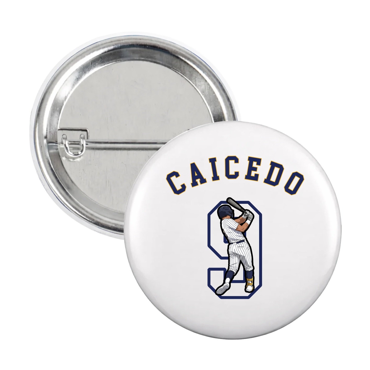 Game Day Button — Shirsey Arch in White