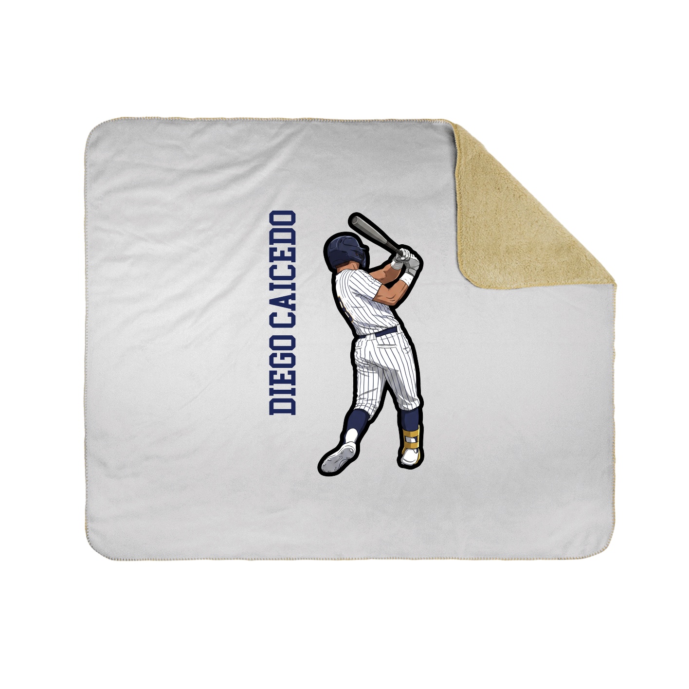 50x60 Sherpa Lined Throw Blanket
