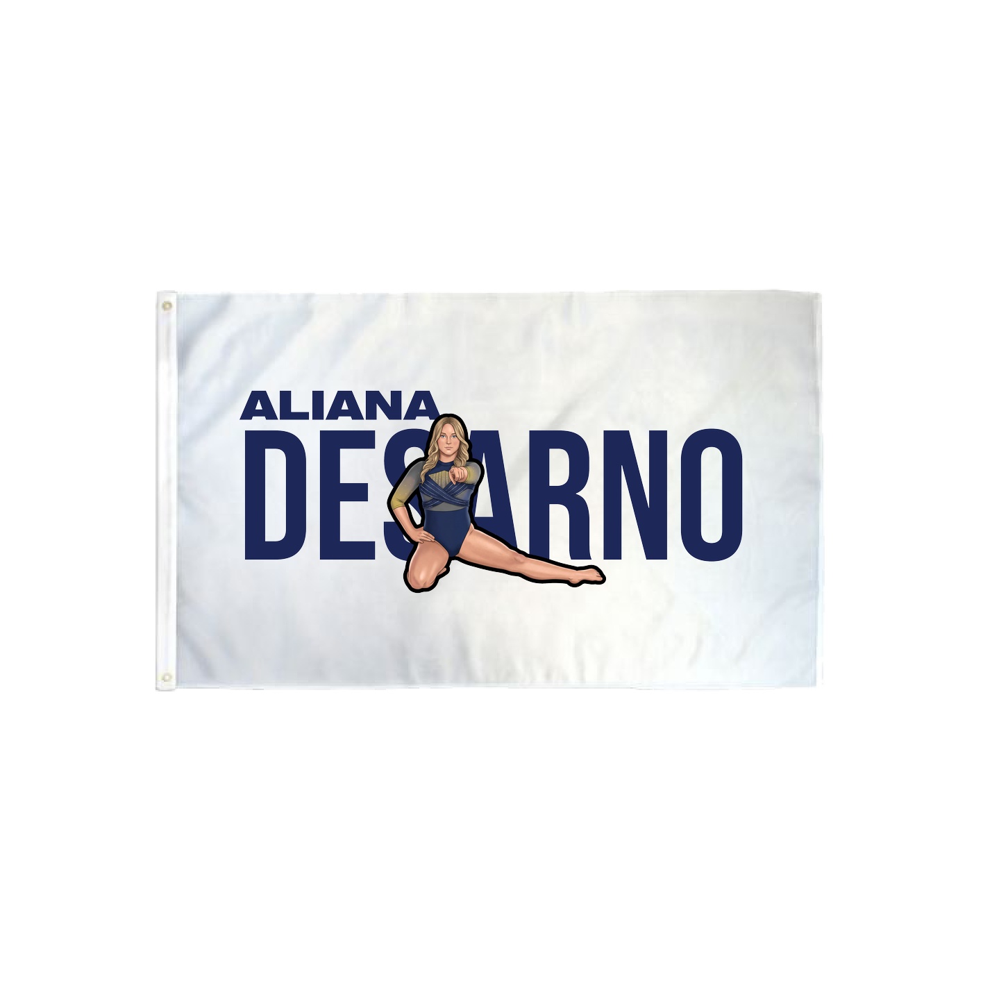3x5 Flag — Player Name in Classic