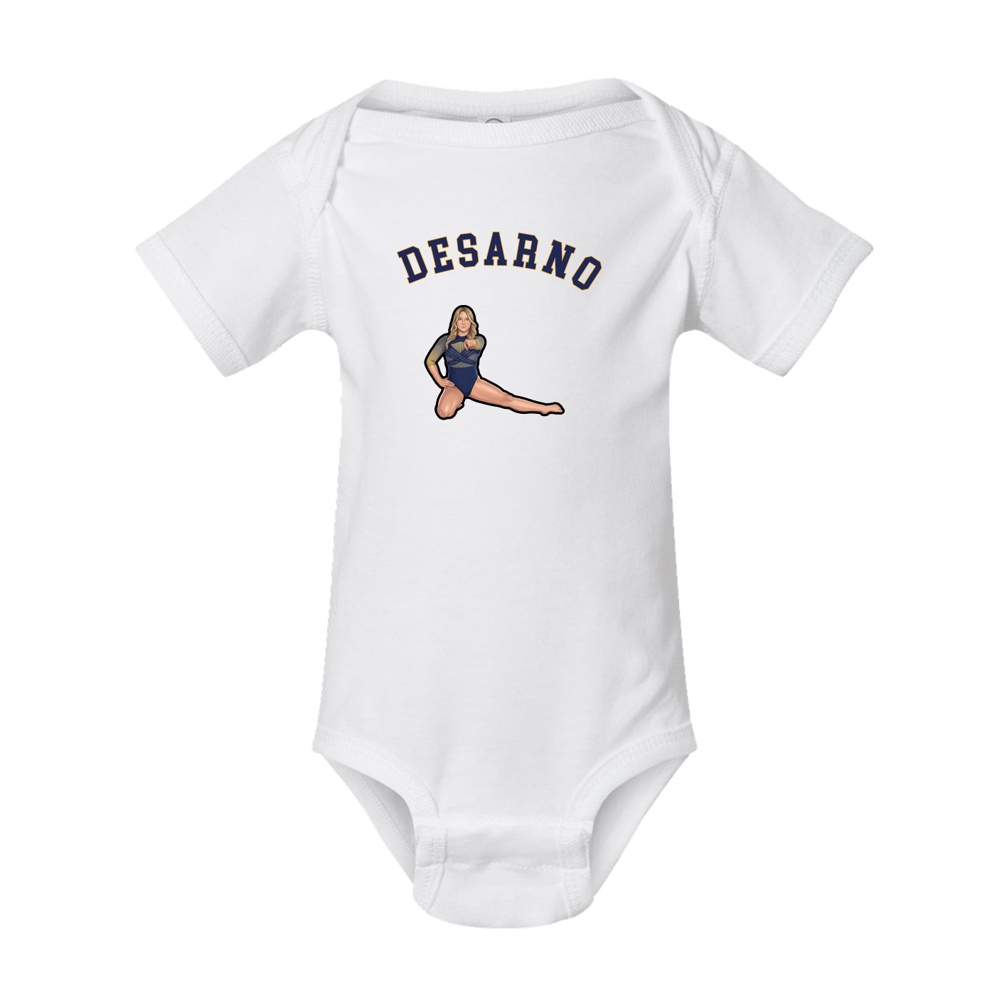 Baby Onesie — Shirsey Arch in White