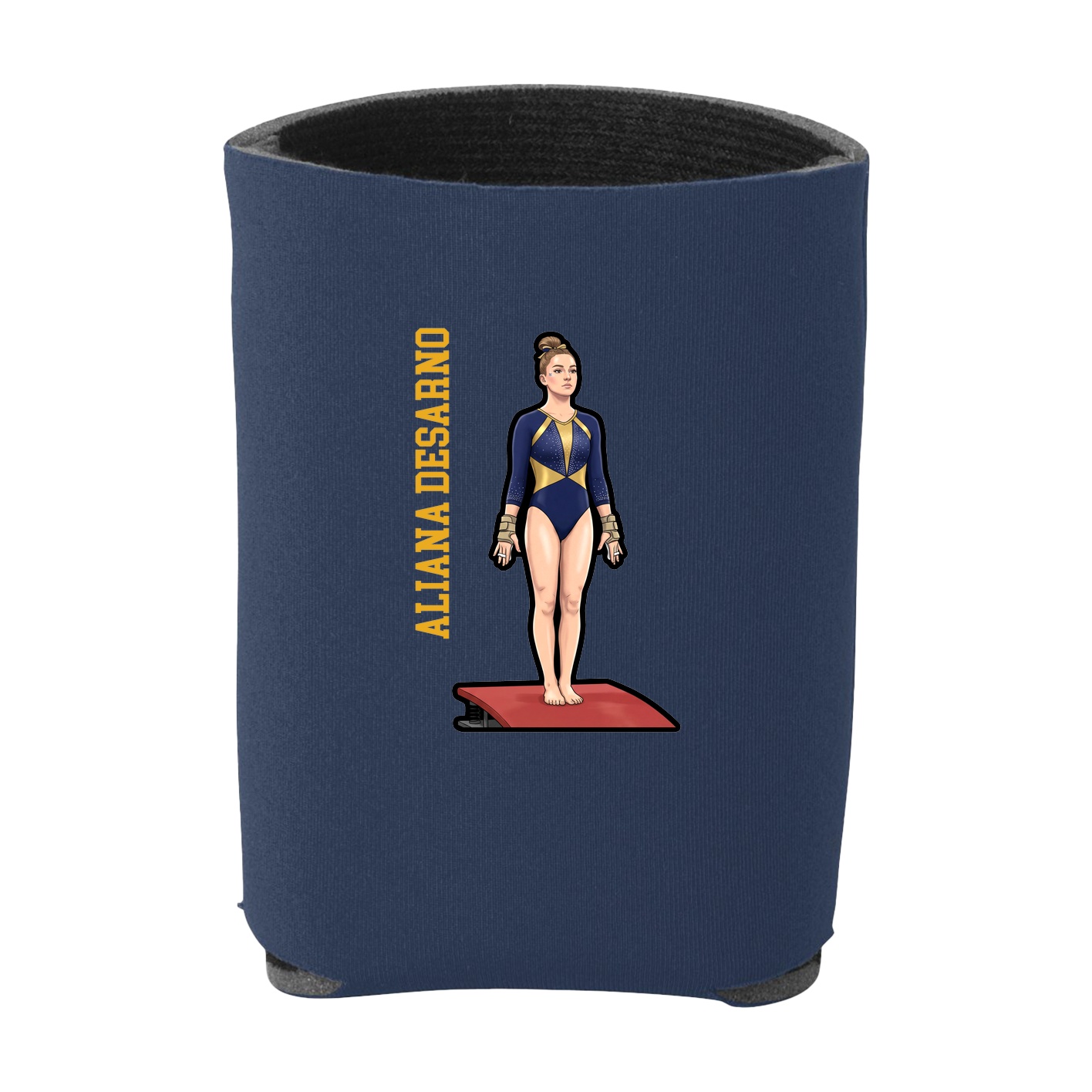 Can Holder — Name Vertical in Navy
