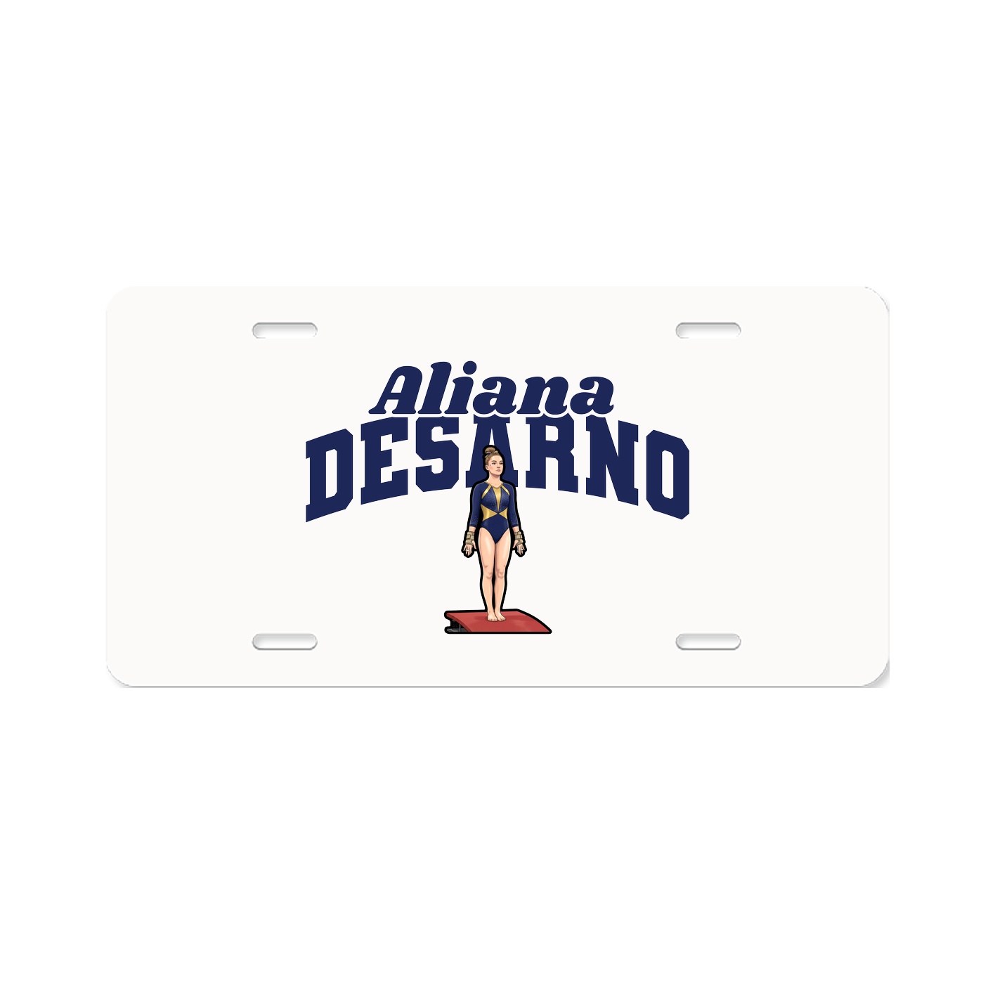 License Plate — Signature Arch in Classic