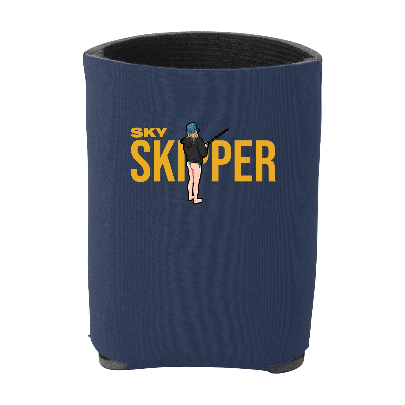 Can Holder — Player Name in Navy