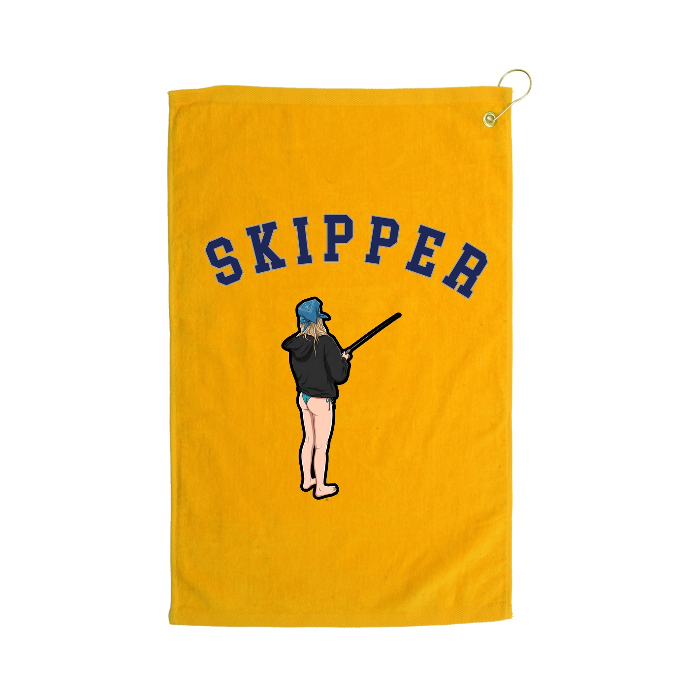Golf Towel — Shirsey Arch in Gold