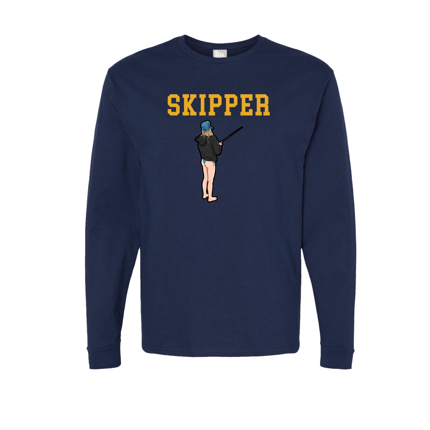Long Sleeve Tee — Shirsey in Navy