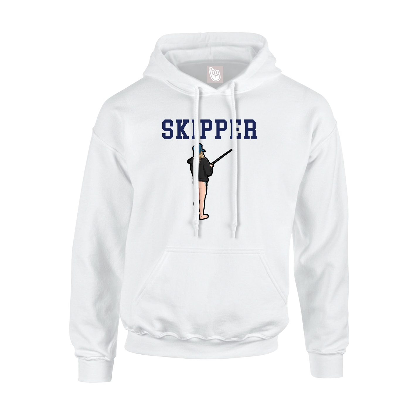 Youth Hoodie — Shirsey in White