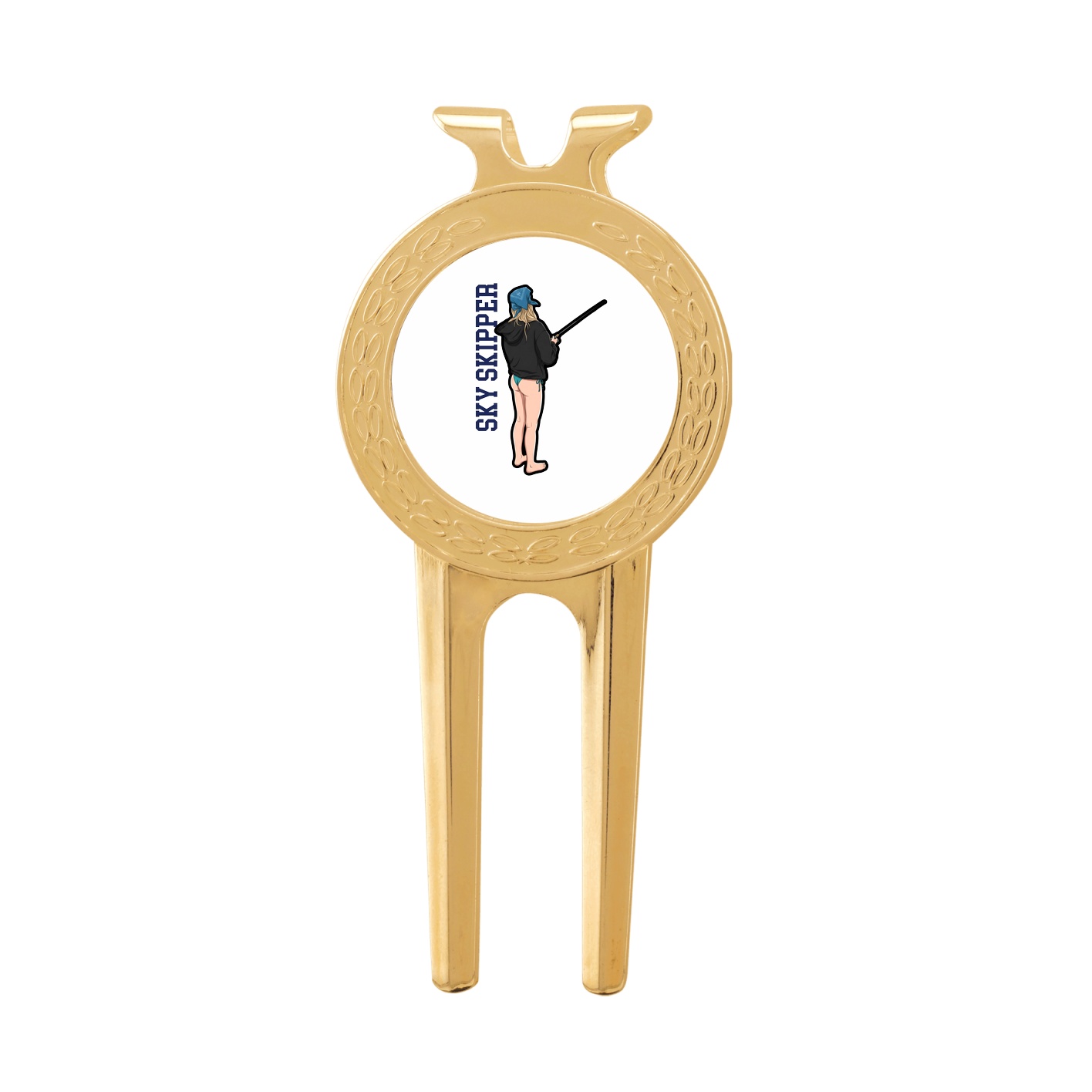 Divot Tool with Ball Marker — Name Vertical in Classic
