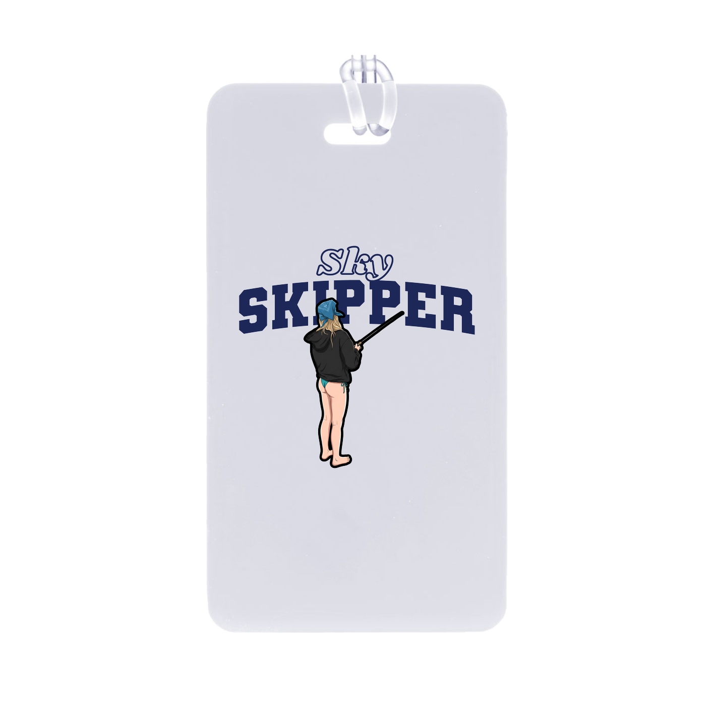 Bag Tag — Name Arch in Classic