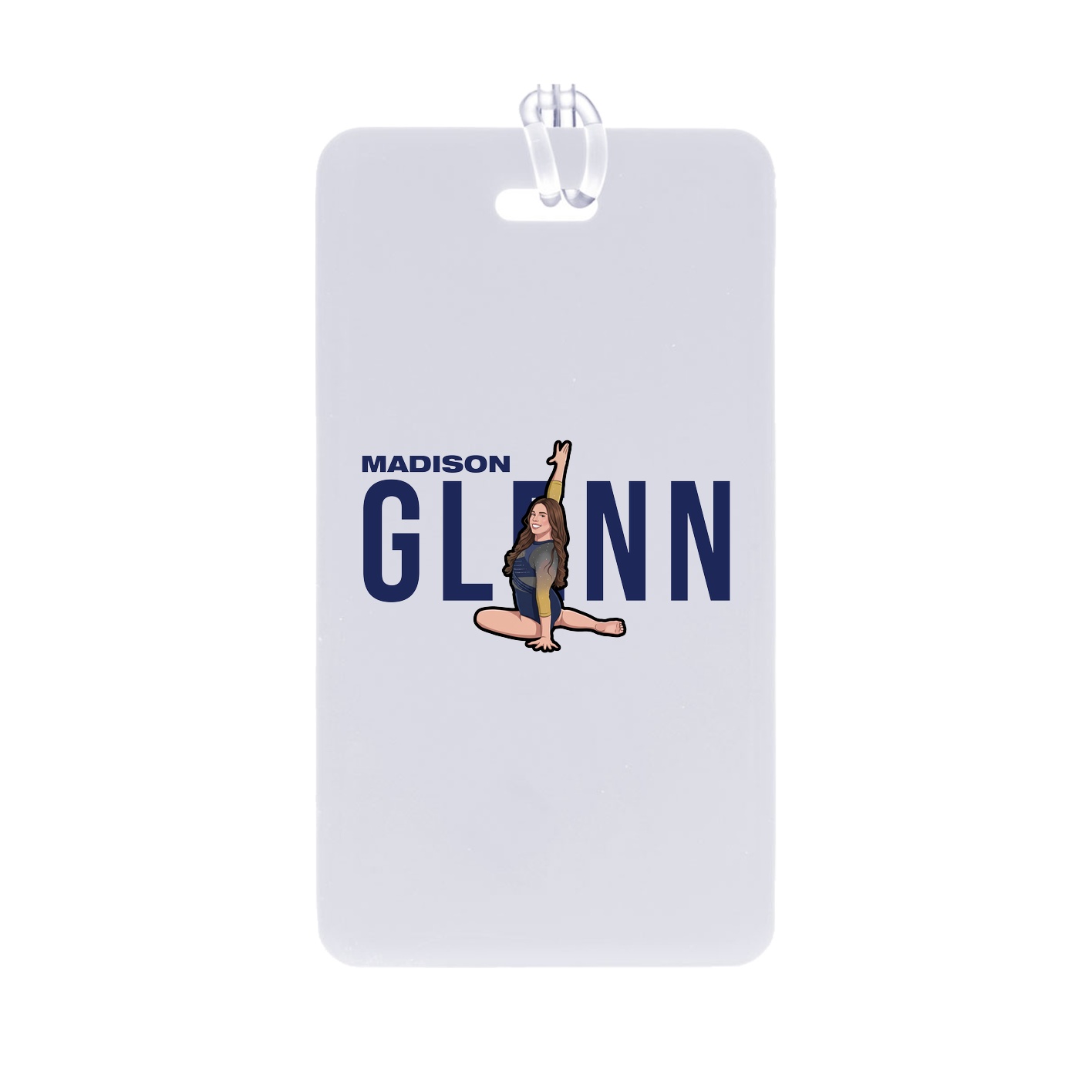 Bag Tag — Player Name in Classic