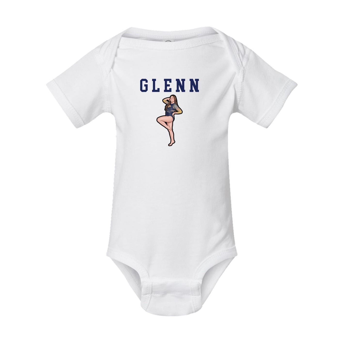 Baby Onesie — Shirsey in White