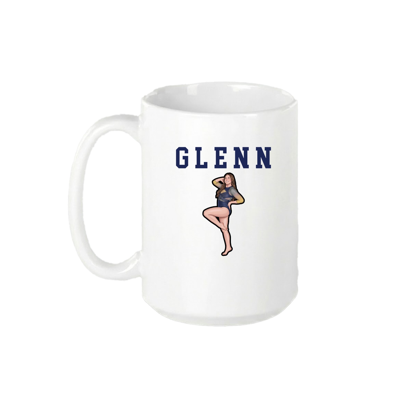 15oz Coffee Mug — Shirsey in White