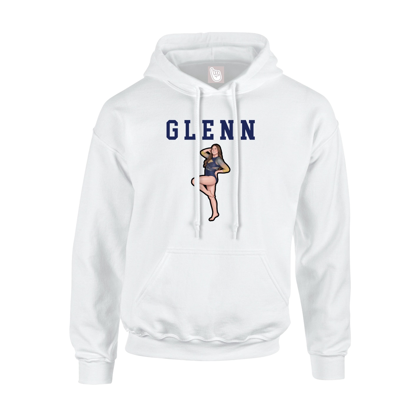 Youth Hoodie — Shirsey in White