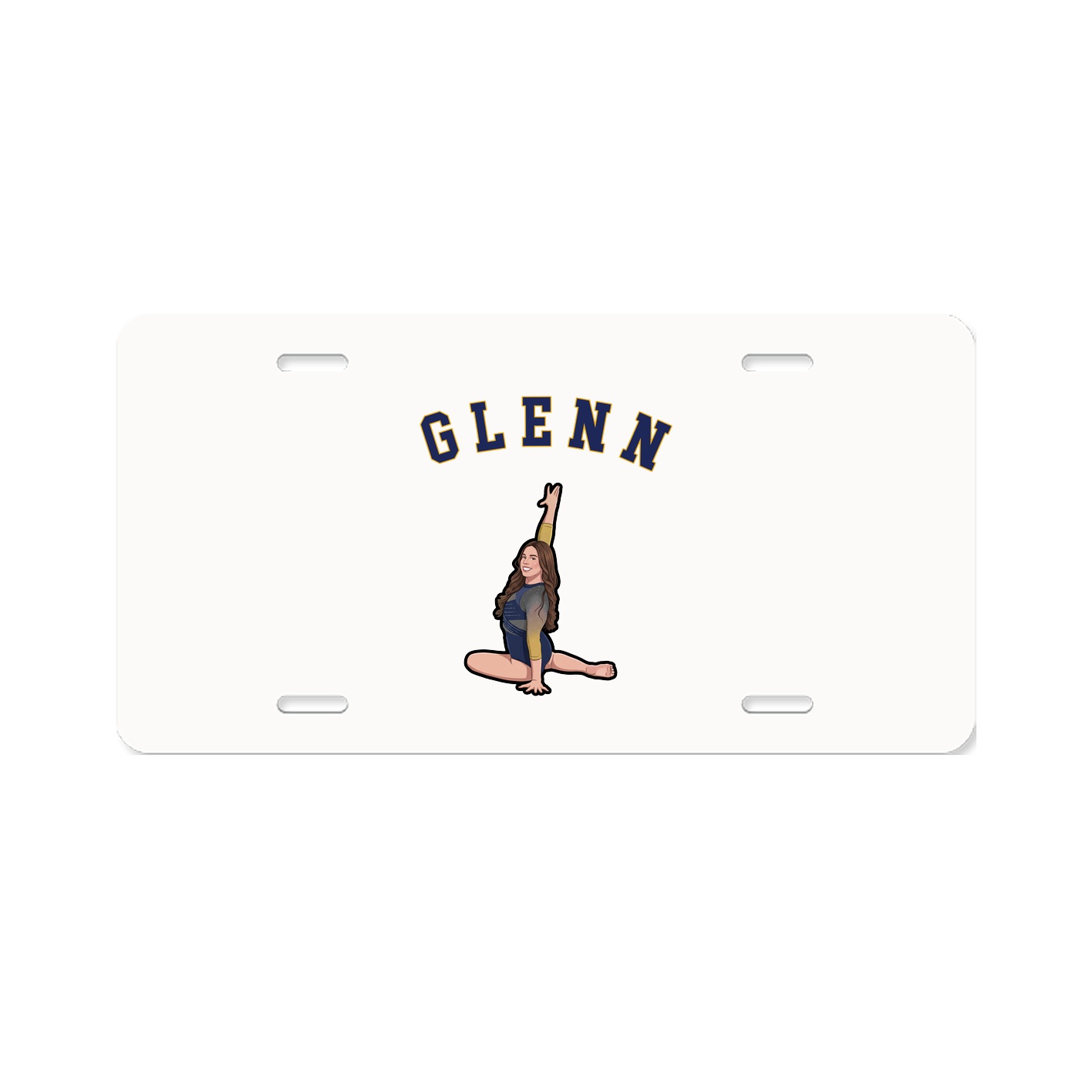 License Plate — Shirsey Arch in Classic