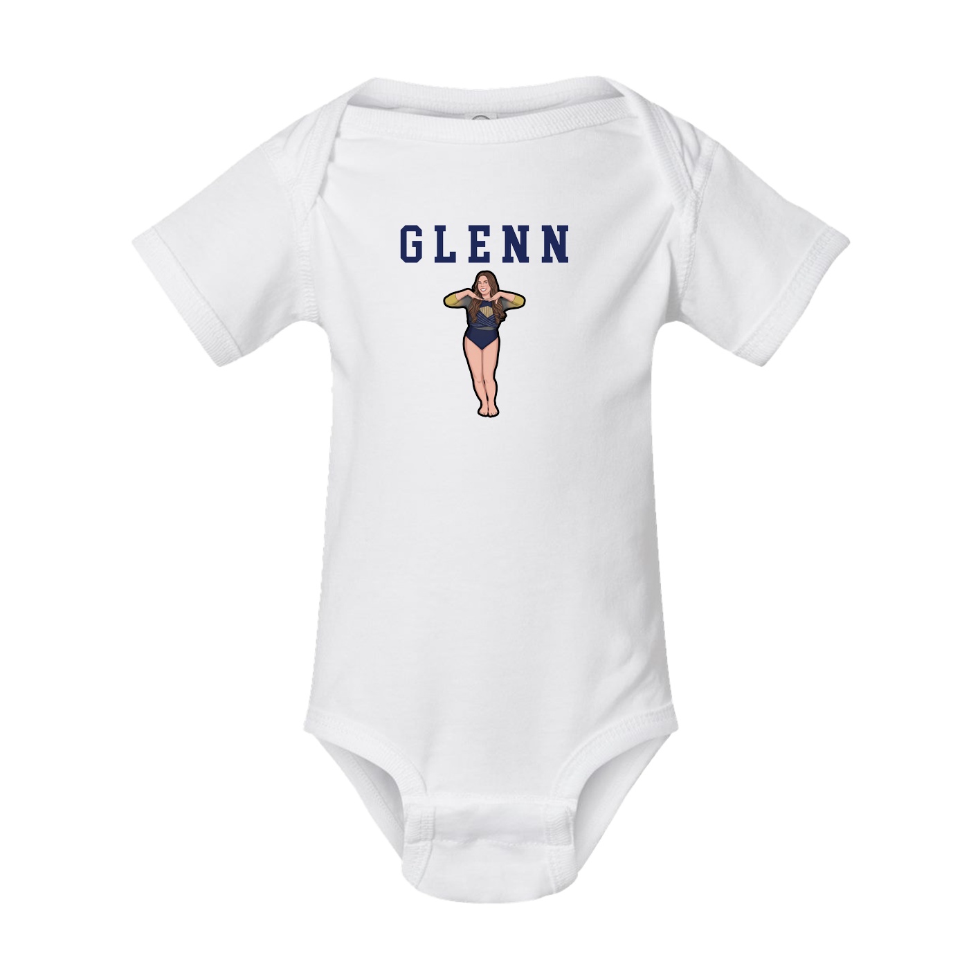 Baby Onesie — Shirsey in White