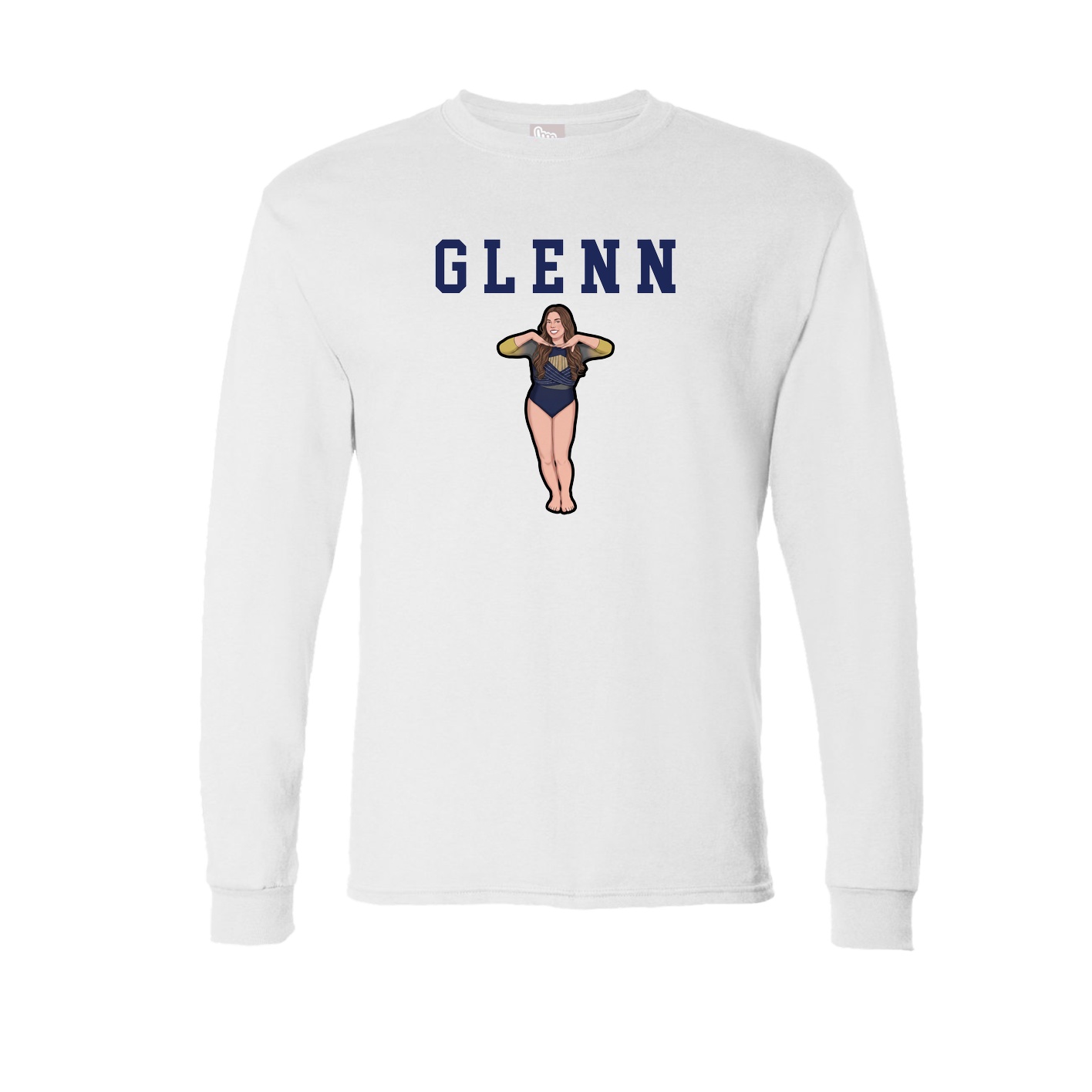 Long Sleeve Tee — Shirsey in White