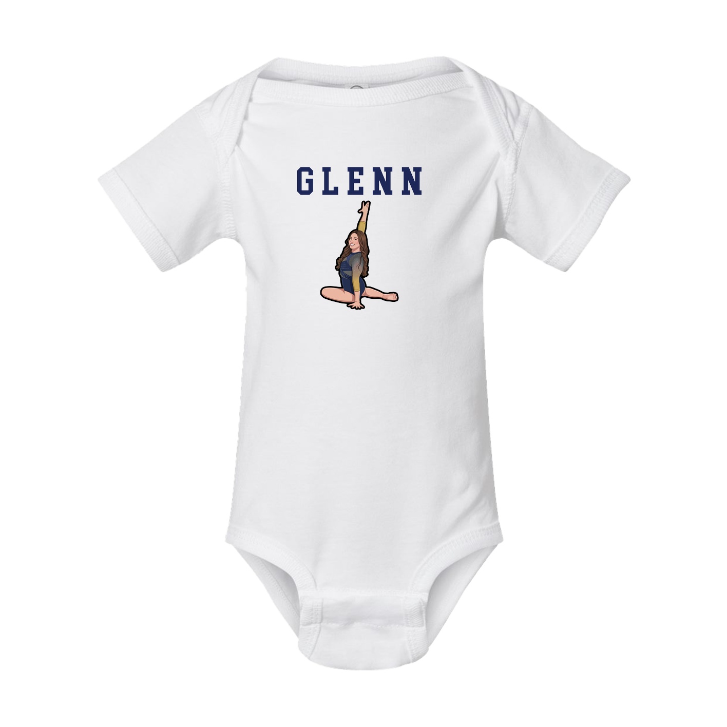 Baby Onesie — Shirsey in White