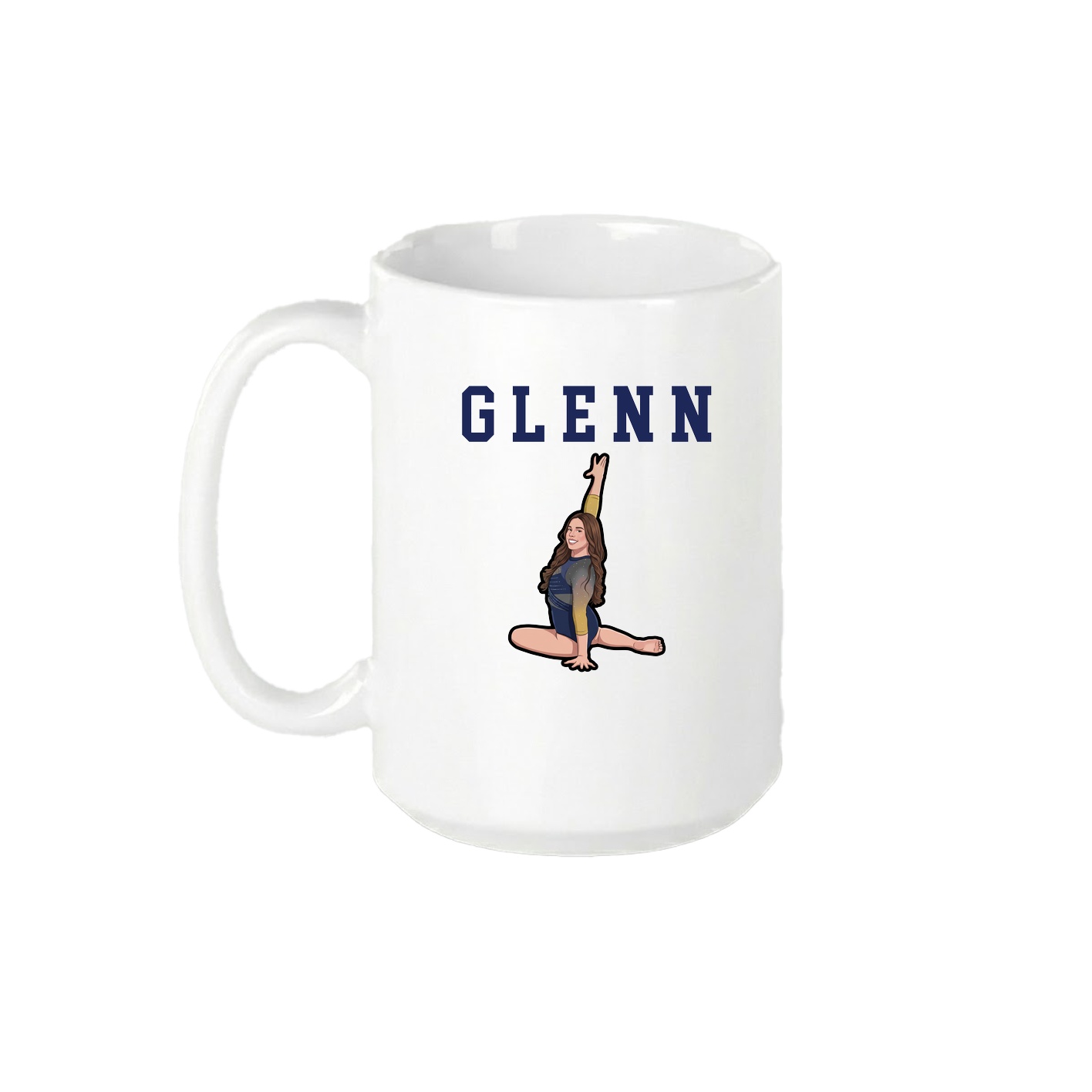 15oz Coffee Mug — Shirsey in White