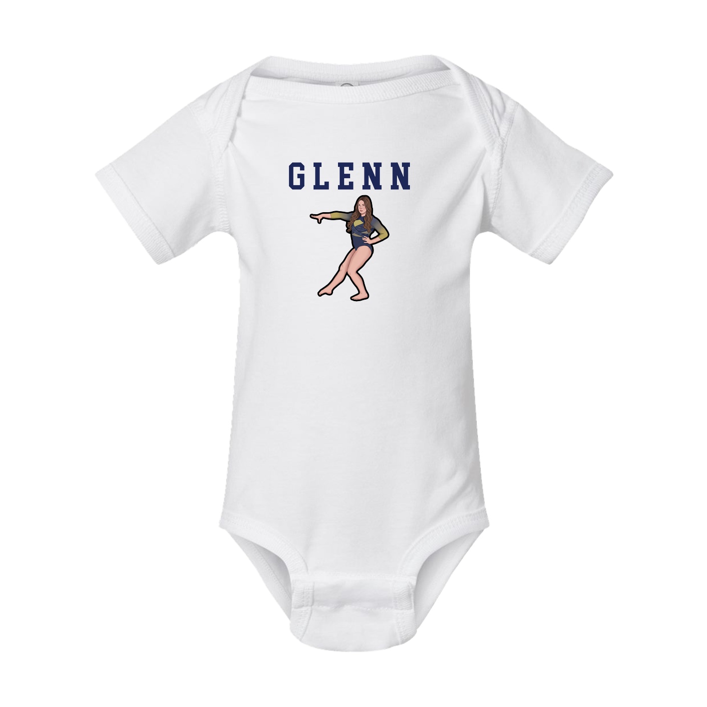 Baby Onesie — Shirsey in White