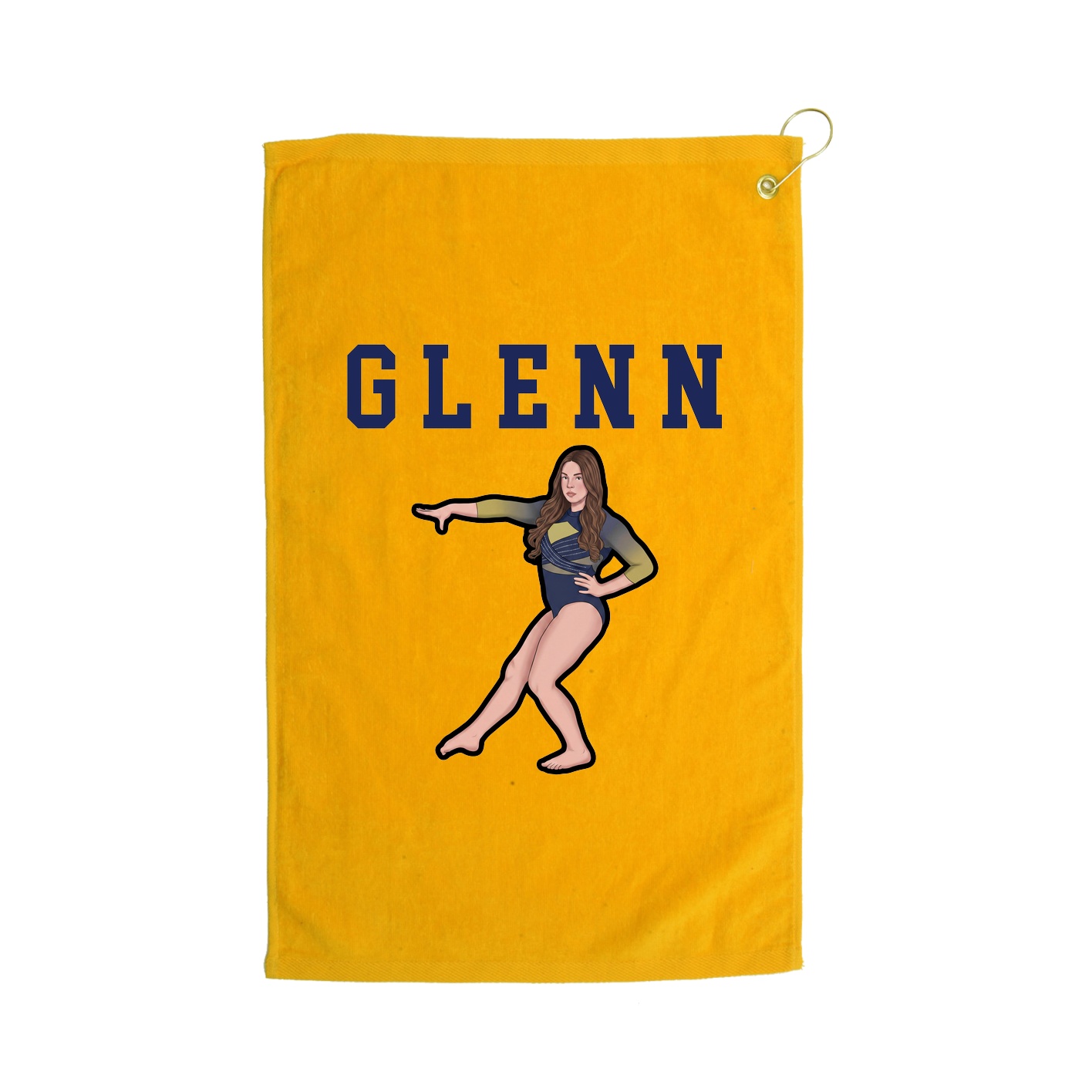 Golf Towel — Shirsey in Gold