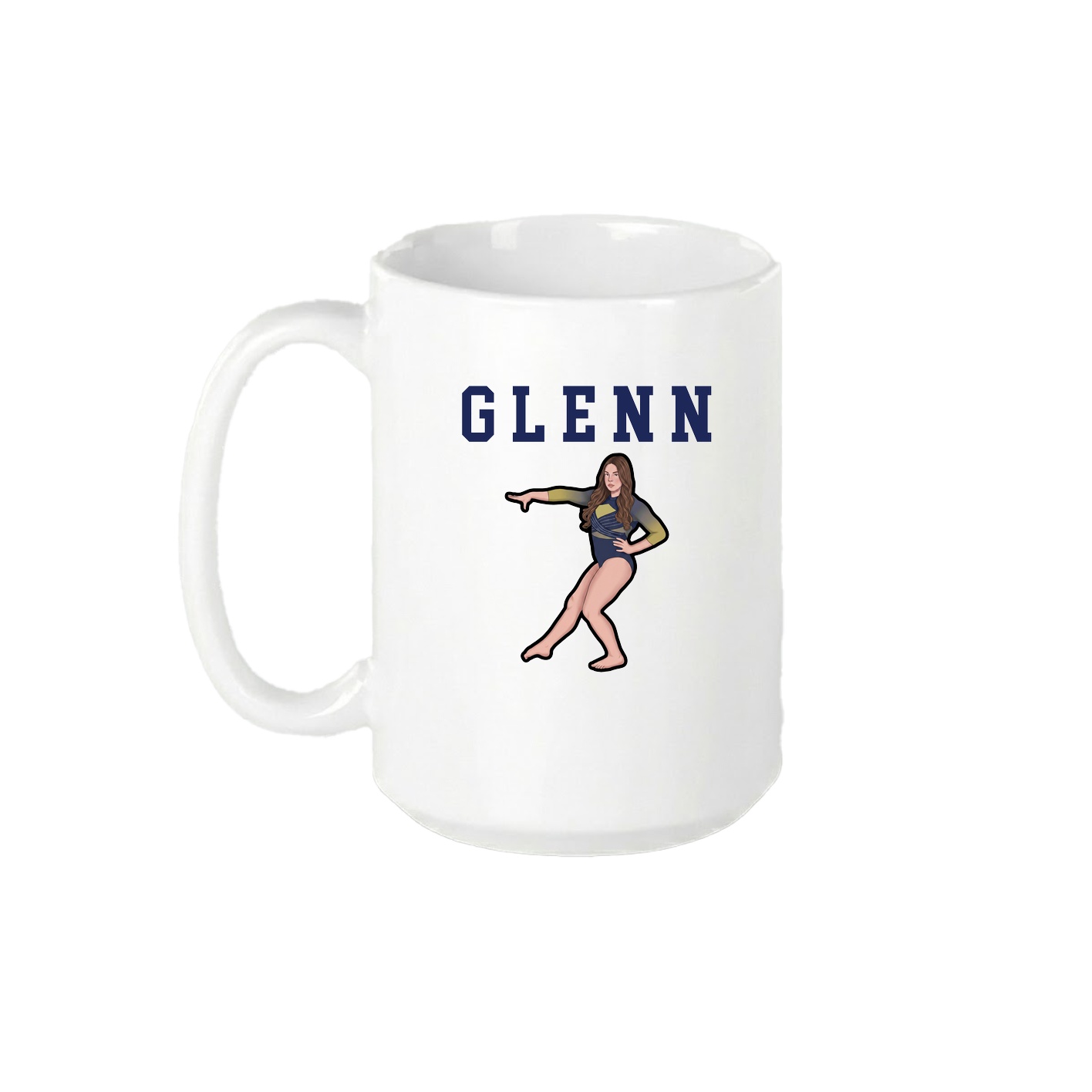 15oz Coffee Mug — Shirsey in White