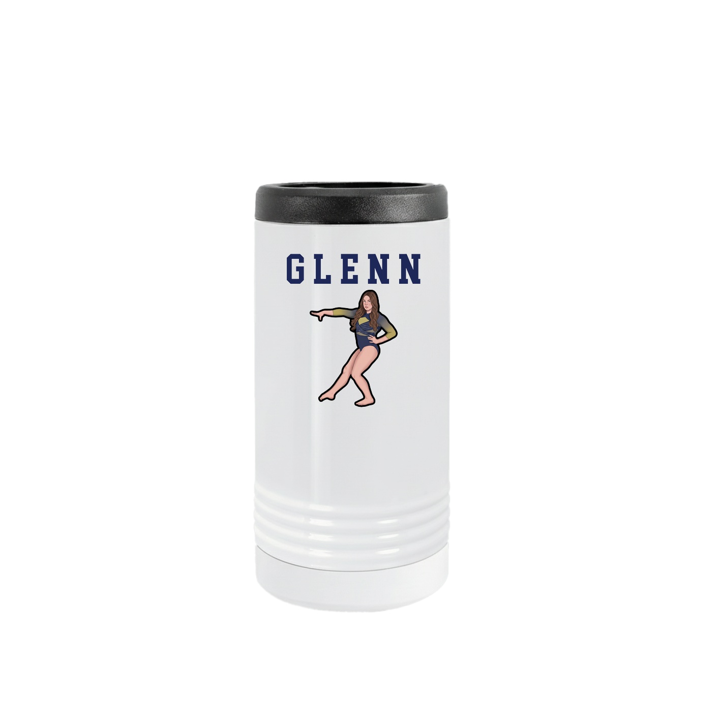 Slim Beverage Holder — Shirsey in White