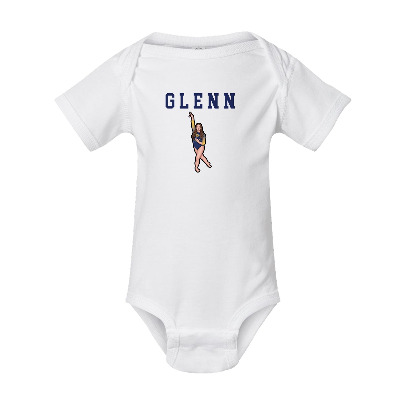 Baby Onesie — Shirsey in White