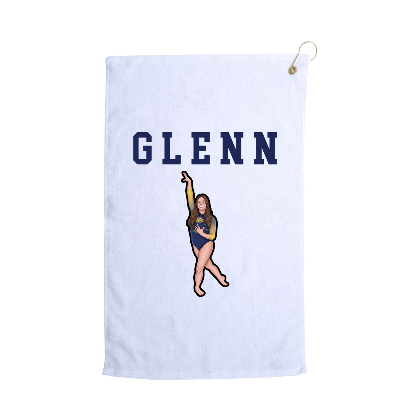 Golf Towel — Shirsey in White