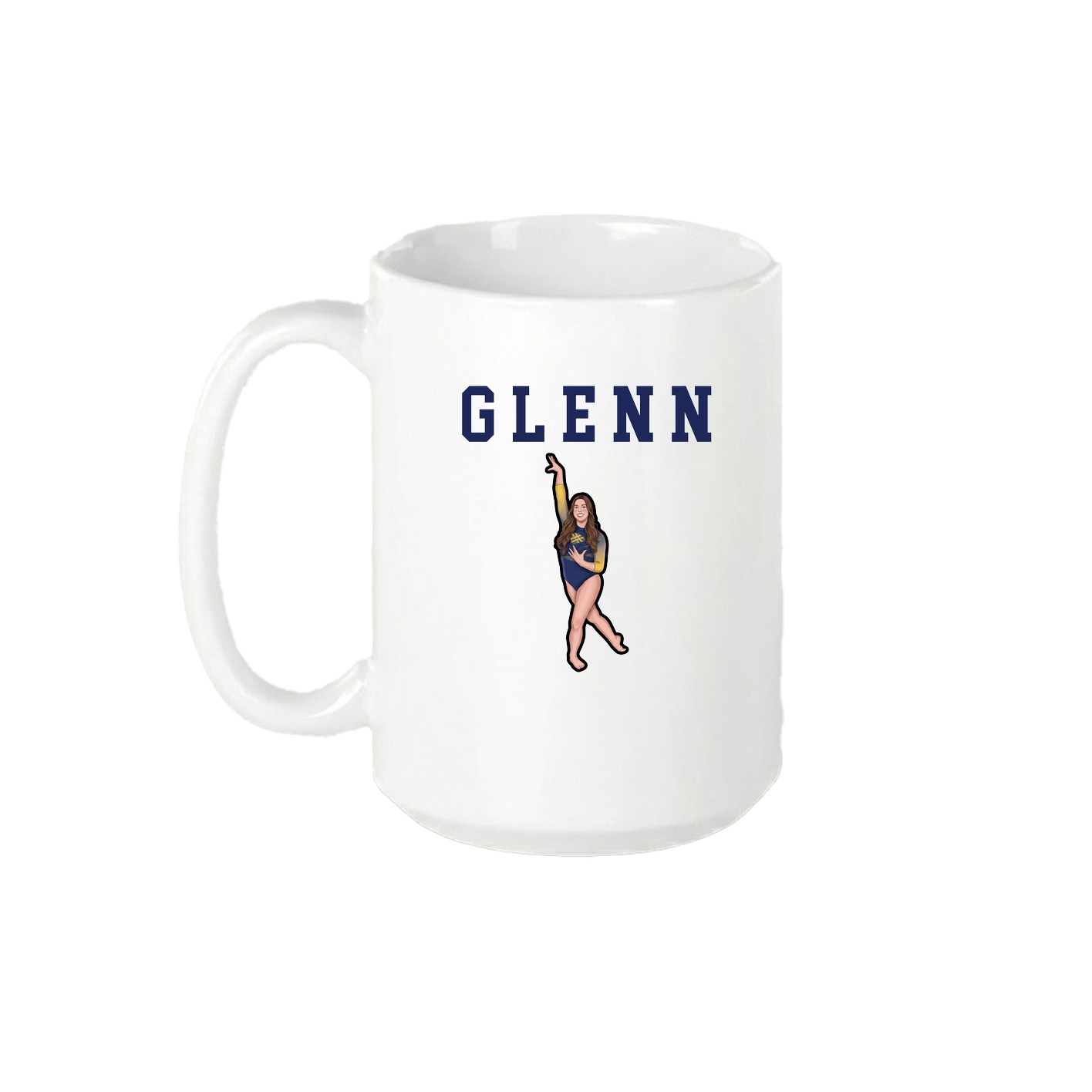 15oz Coffee Mug — Shirsey in White