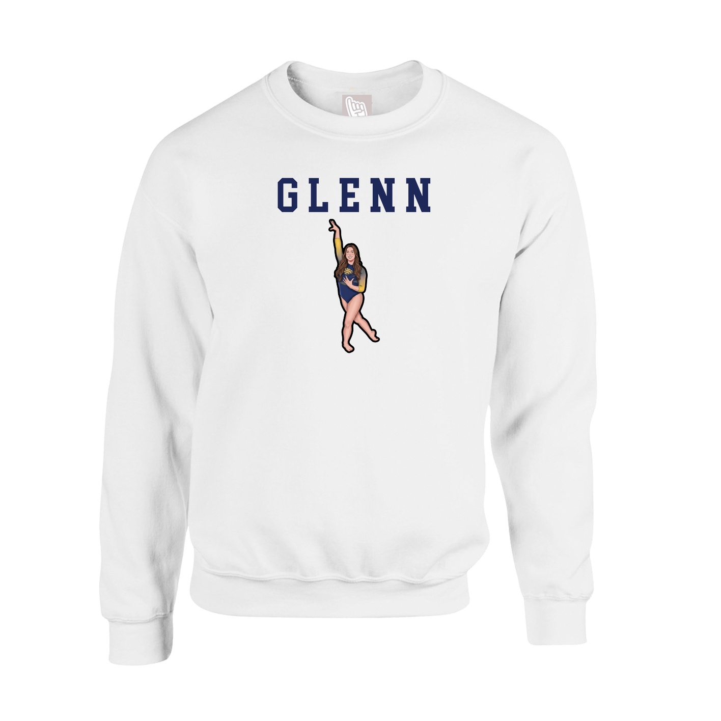 Fleece Crew — Shirsey in White