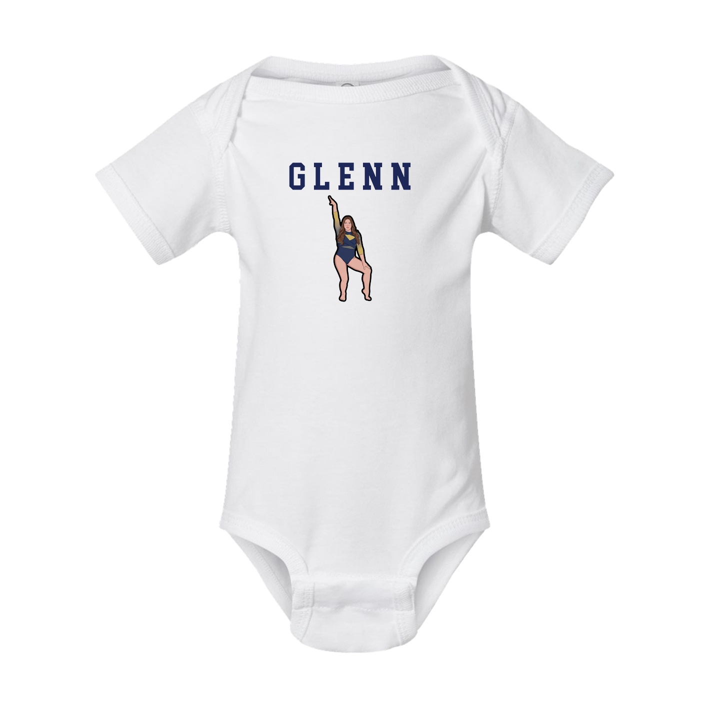 Baby Onesie — Shirsey in White
