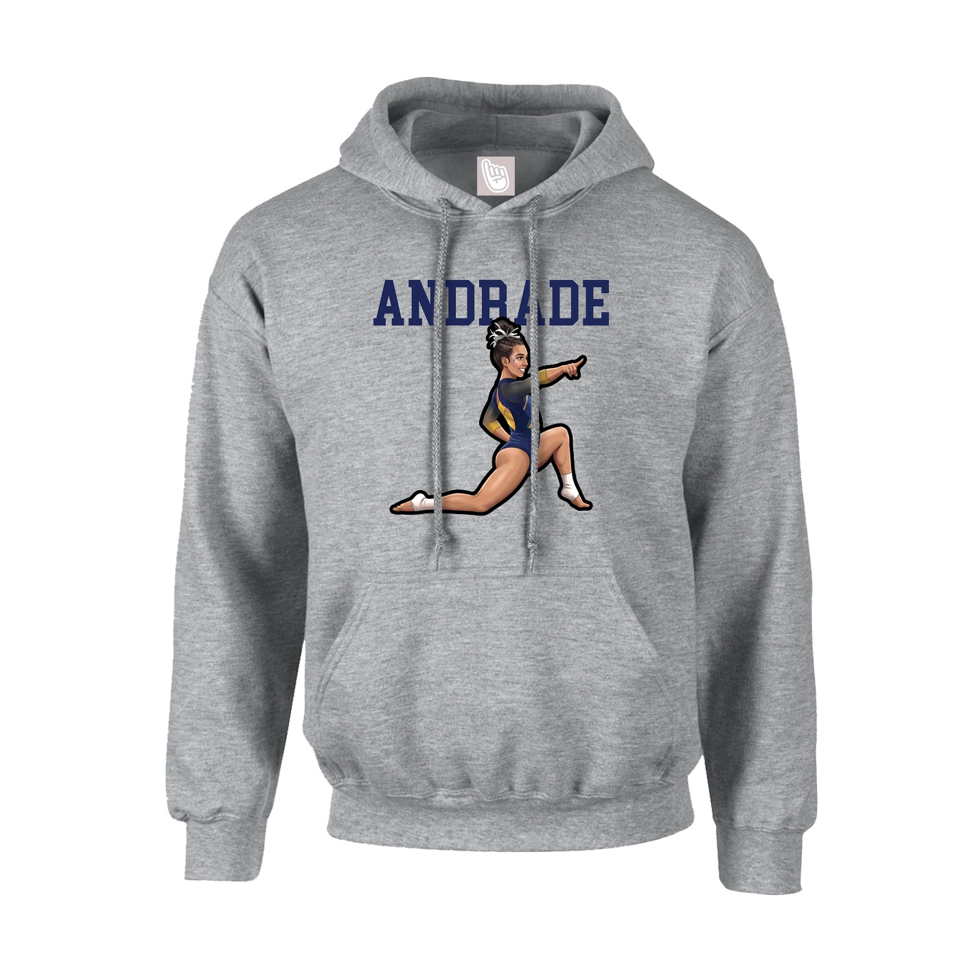 Hoodie — Shirsey in Grey