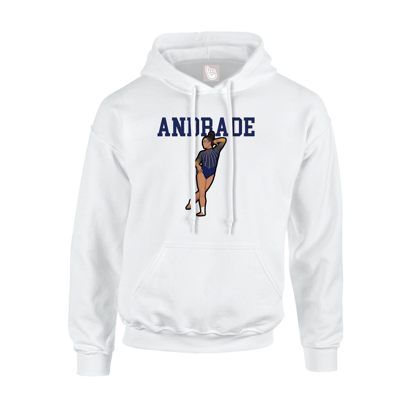 Hoodie — Shirsey in White