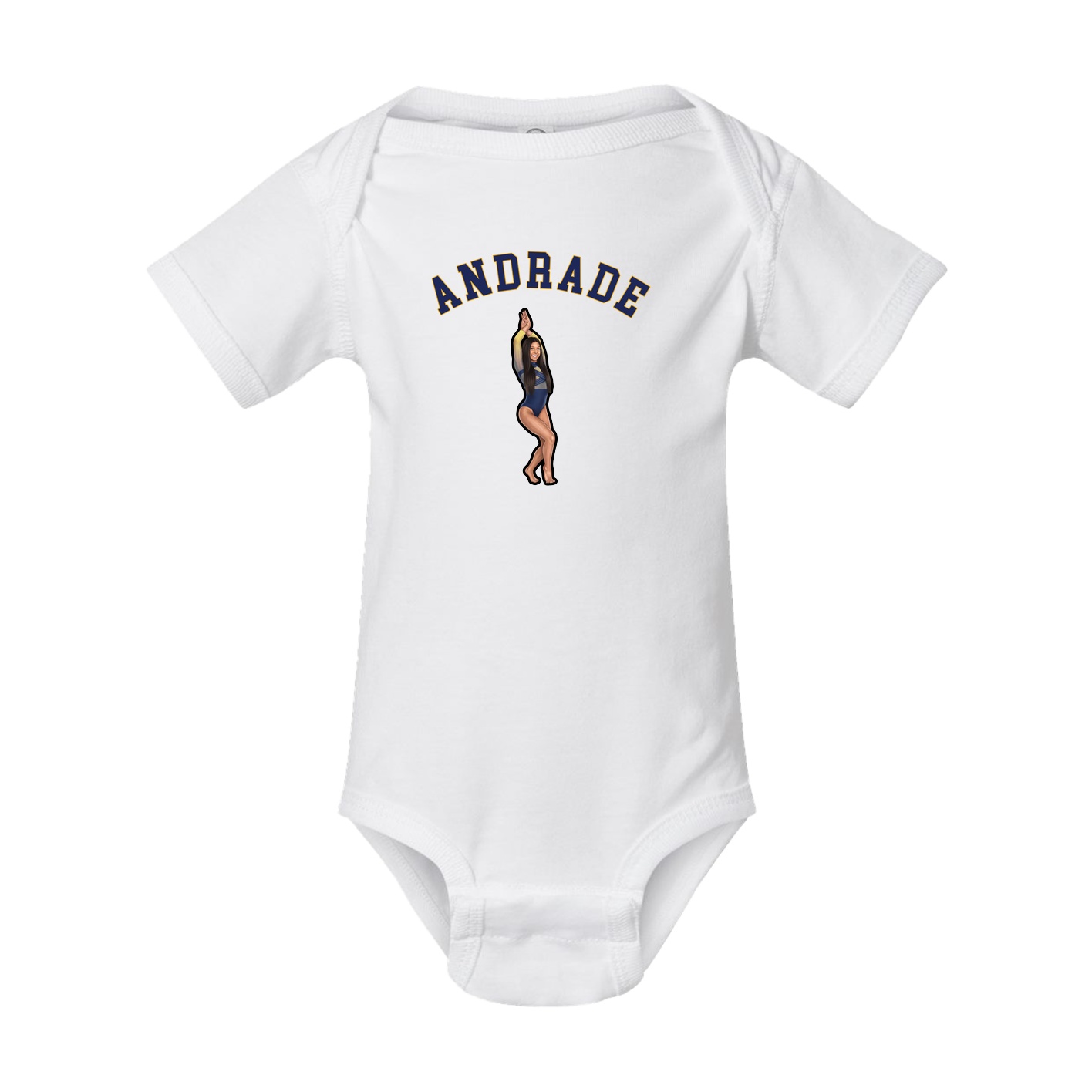 Baby Onesie — Shirsey Arch in White