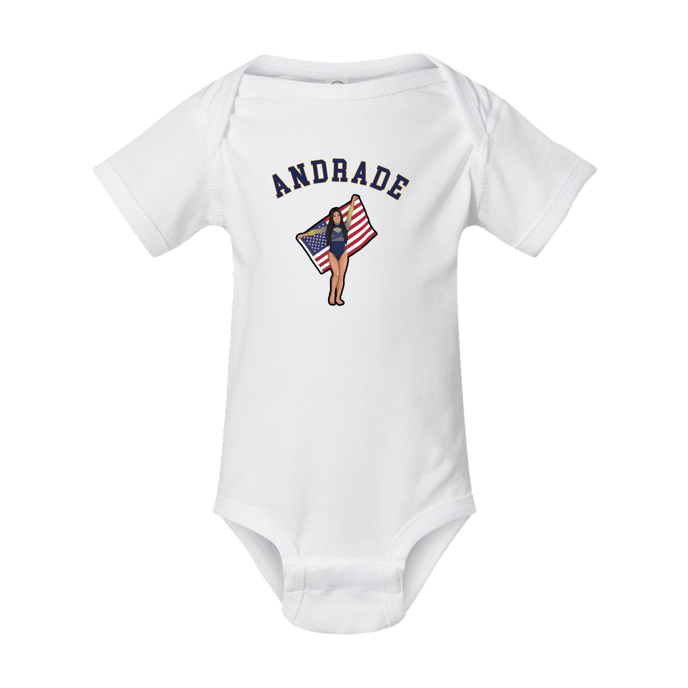 Baby Onesie — Shirsey Arch in White