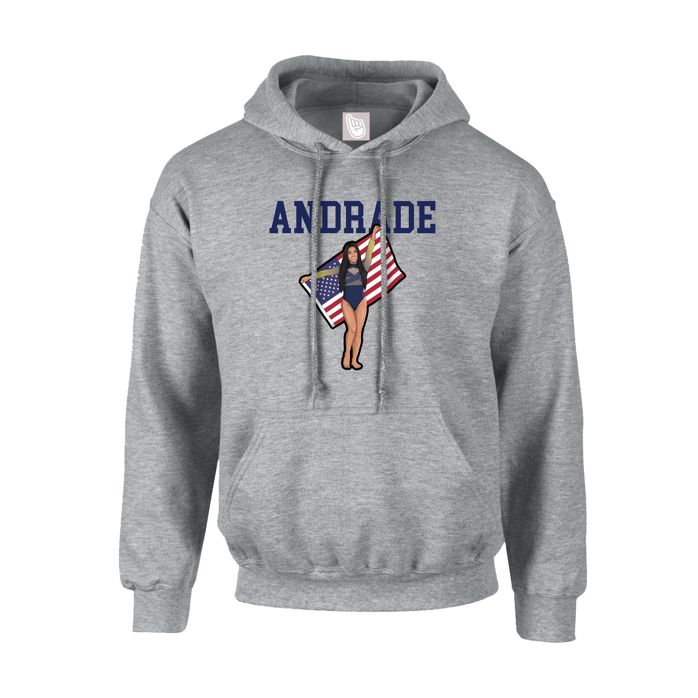 Hoodie — Shirsey in Grey