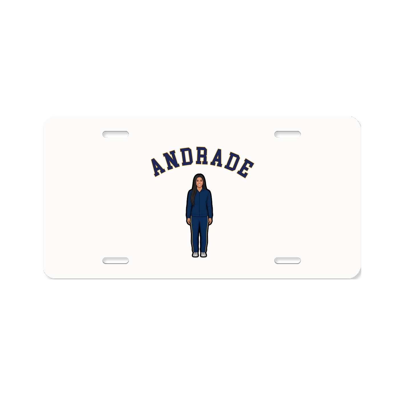 License Plate — Shirsey Arch in Classic