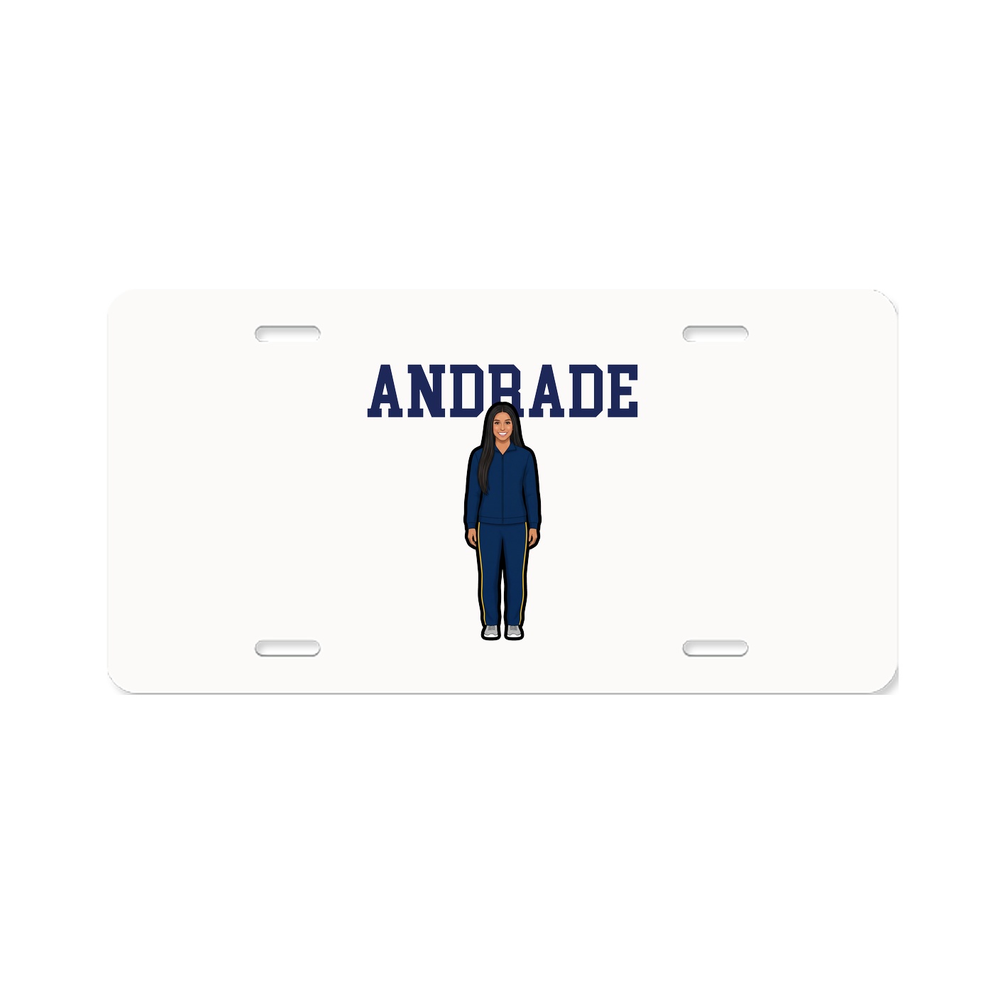 License Plate — Shirsey in Classic