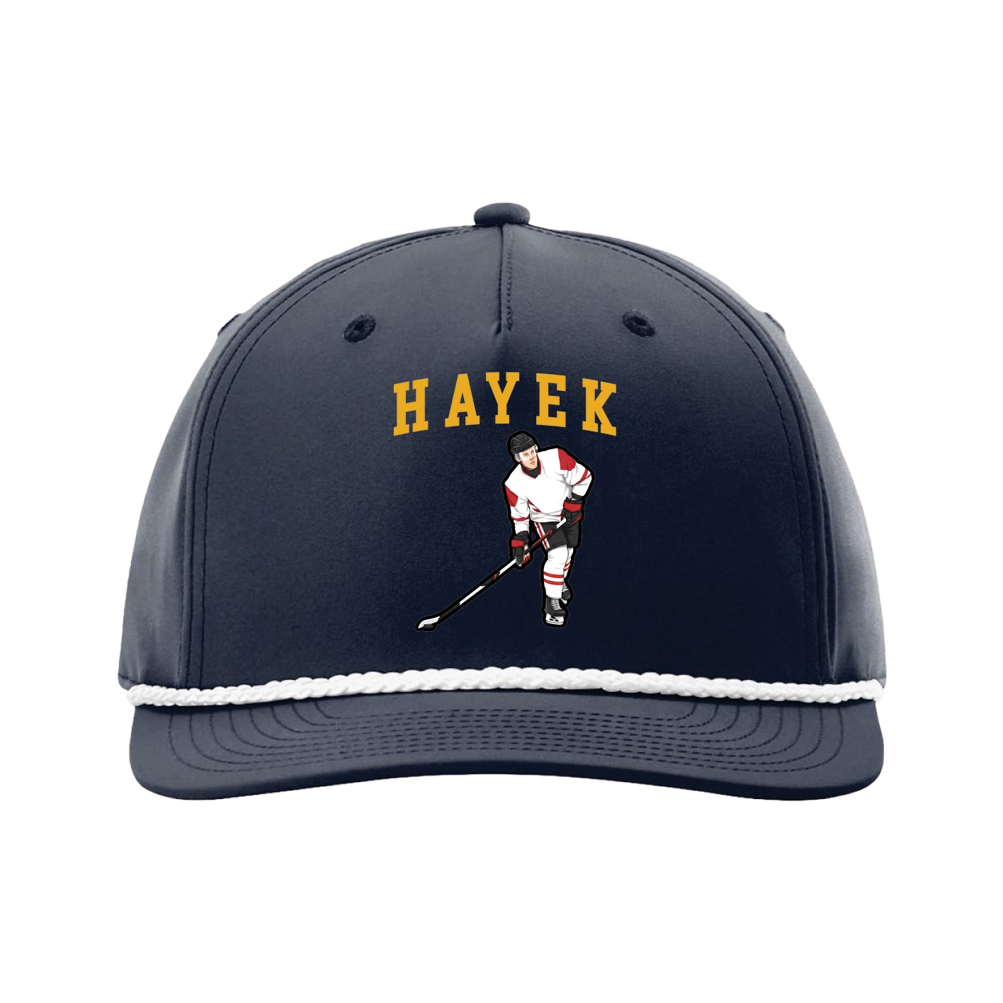 Five-Panel Classic Rope Cap — Shirsey in Navy