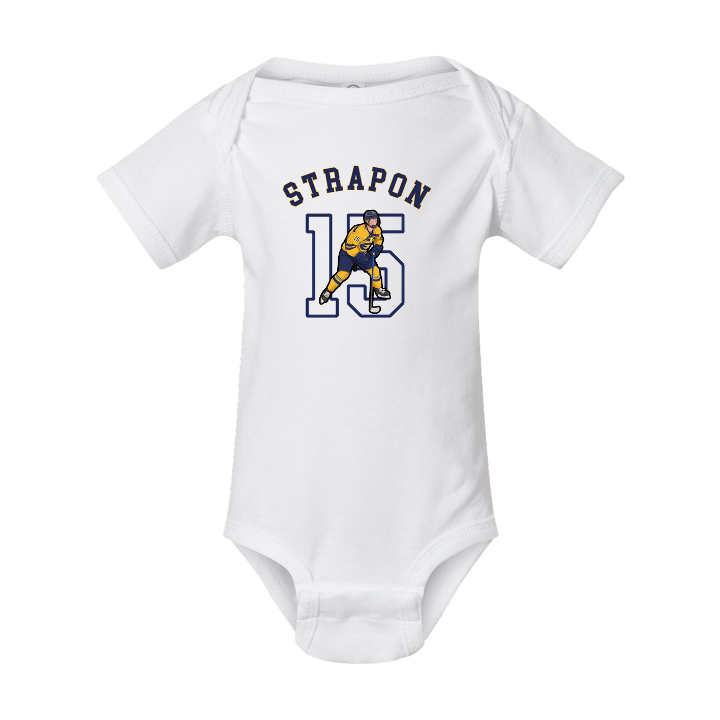 Baby Onesie — Shirsey Arch in White