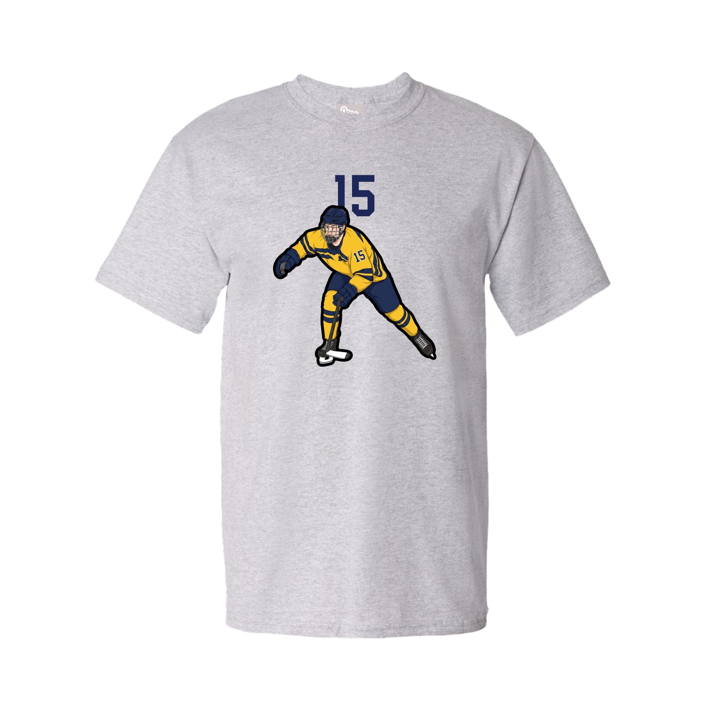 Tee — Number Top in Grey