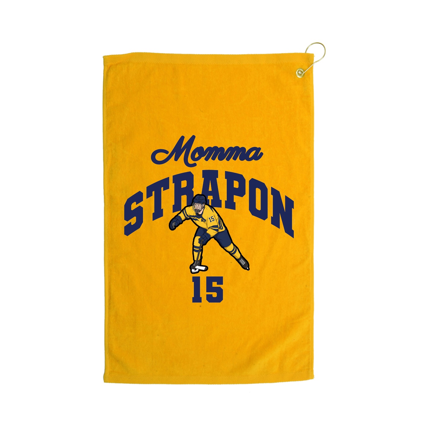Golf Towel — Mothers Day Arch in Gold