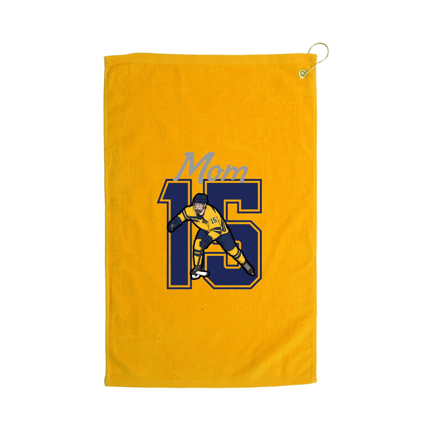 Golf Towel — Mothers Day Shirsey in Gold