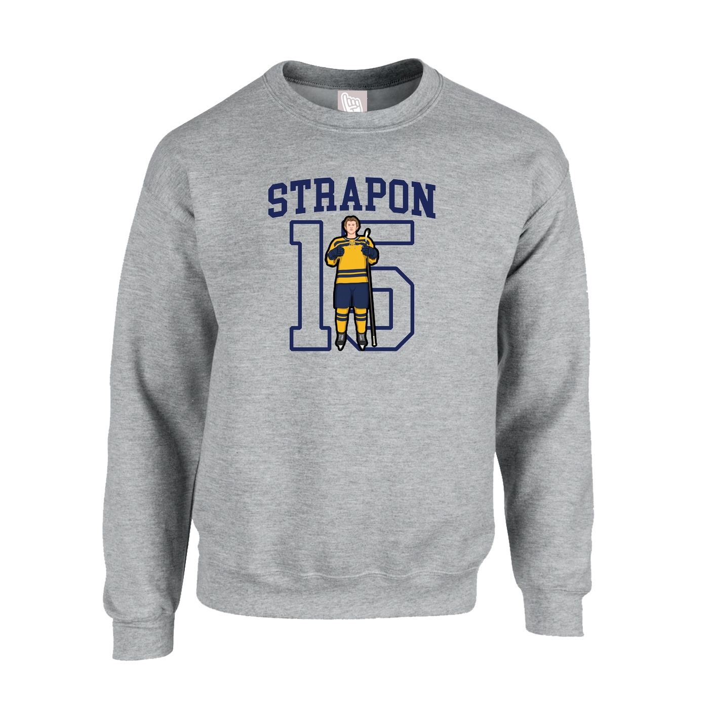 Fleece Crew — Shirsey in Grey