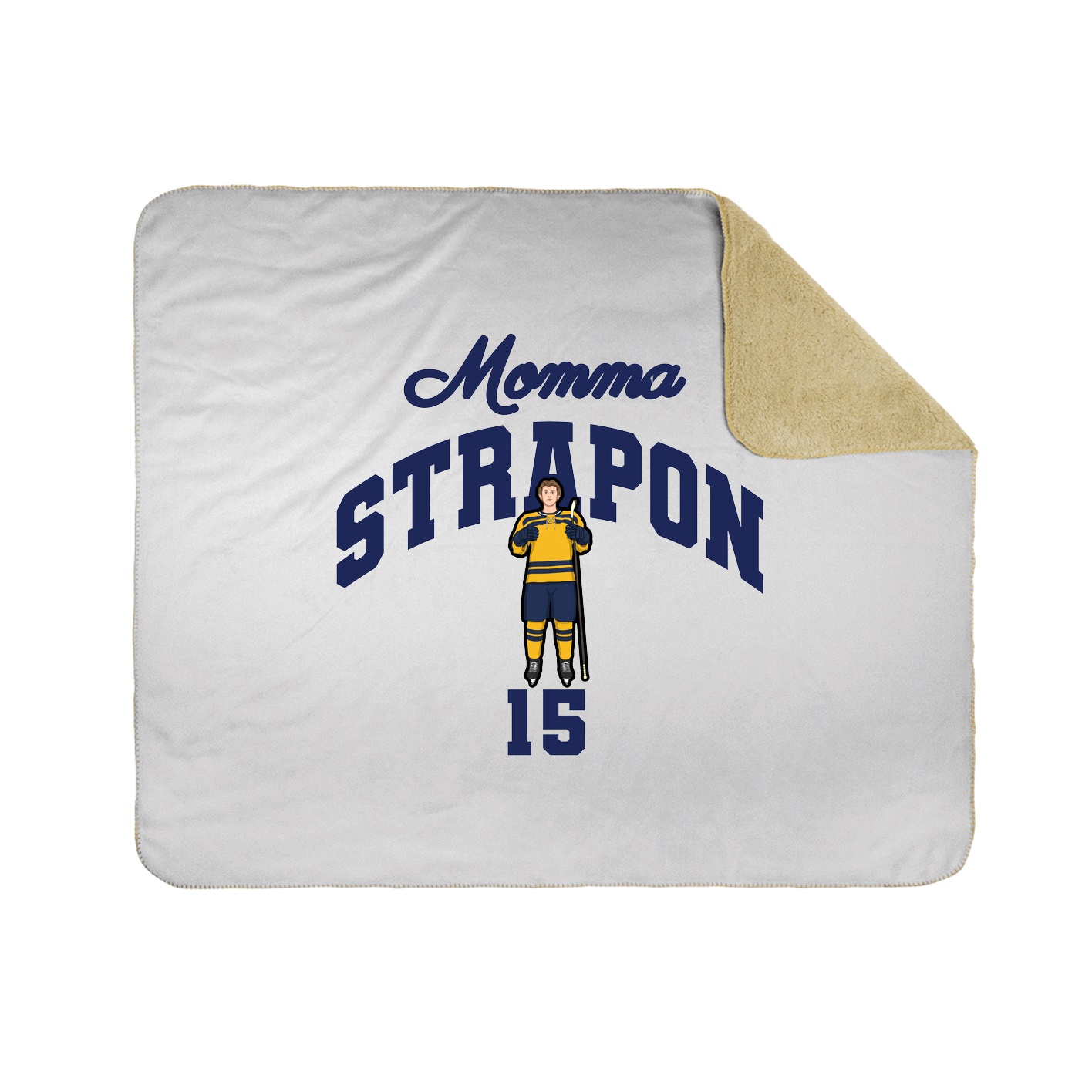 Throw Blanket — Mothers Day Arch in White