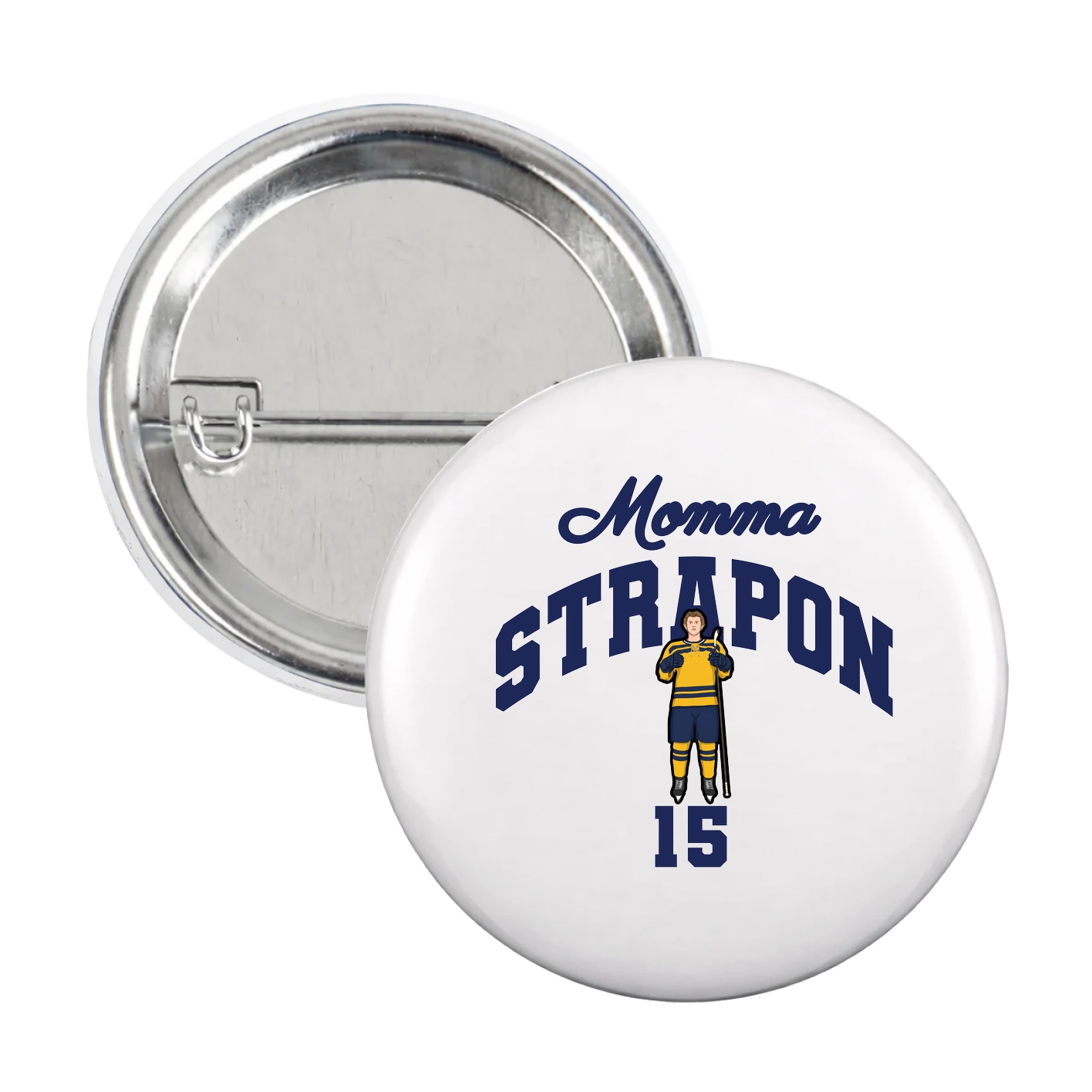 Game Day Button — Mothers Day Arch in White