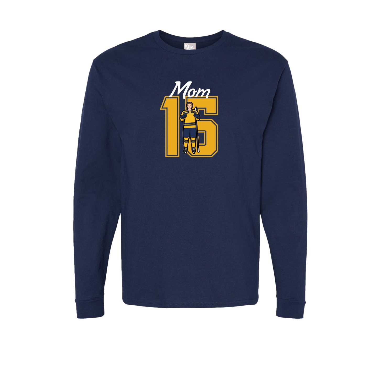 Long Sleeve Tee — Mothers Day Shirsey in Navy