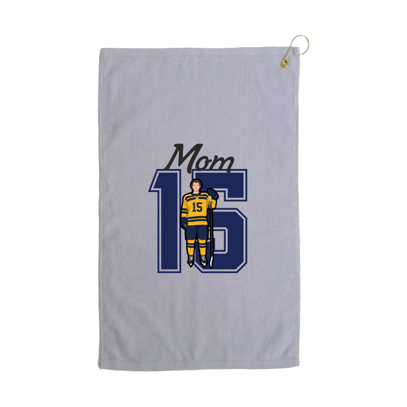 Golf Towel — Mothers Day Shirsey in Grey