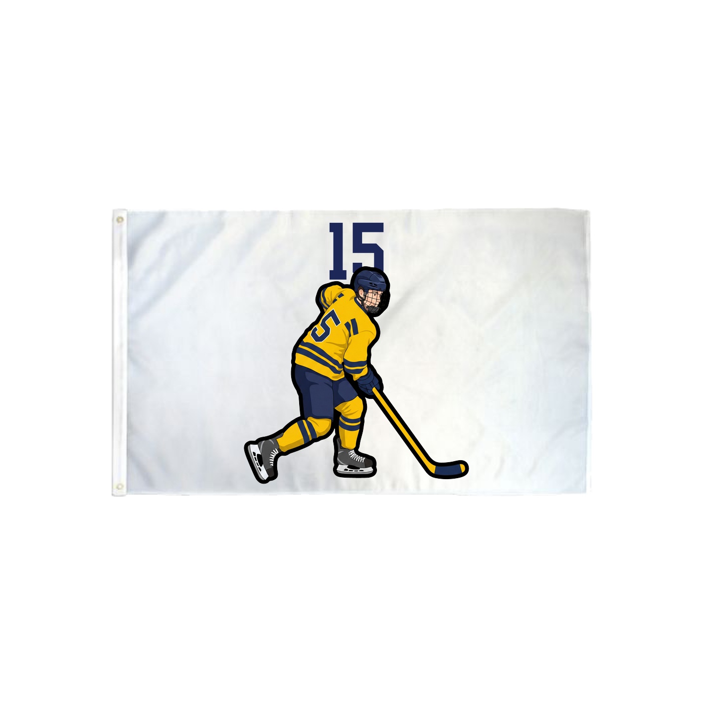 3x5 Flag — Number Top in Classic