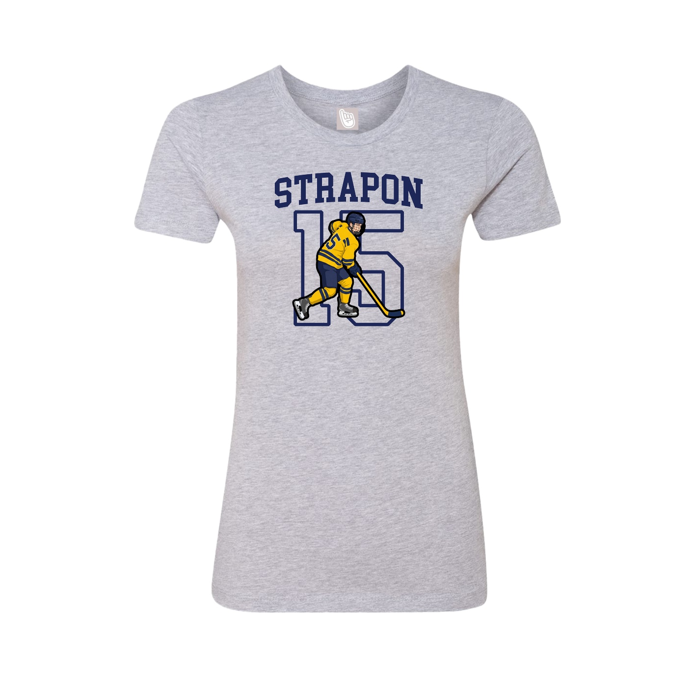 Fitted Women's Tee — Shirsey in Grey