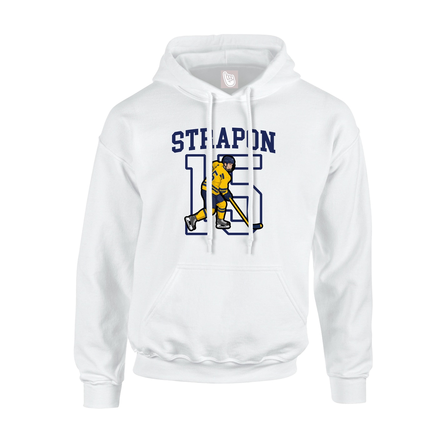 Hoodie — Shirsey in White